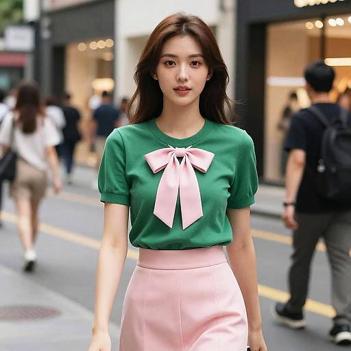 Young Woman on Urban Street