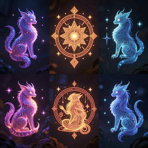 Magical Fairytale Glowing Tattoos