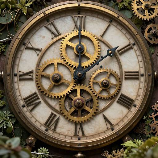 Timeless Clockmaker's Garden of Eternity