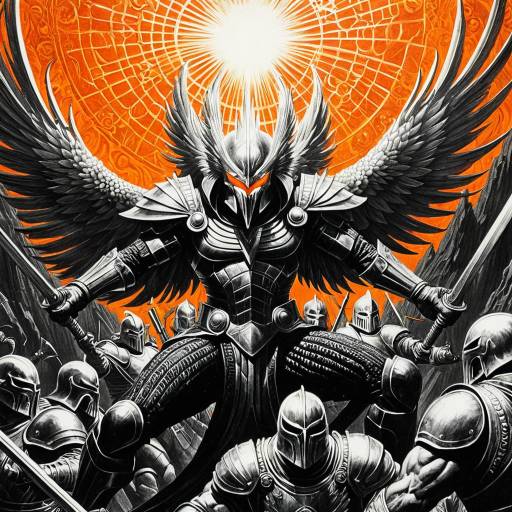 Eternal Phoenix Warriors in Combat