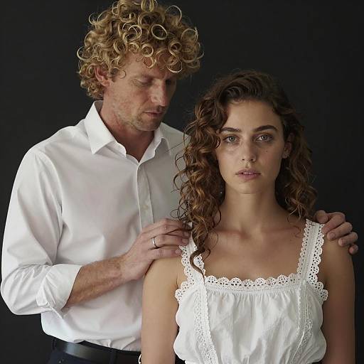 Intimate Portrait of a Couple in Shadow