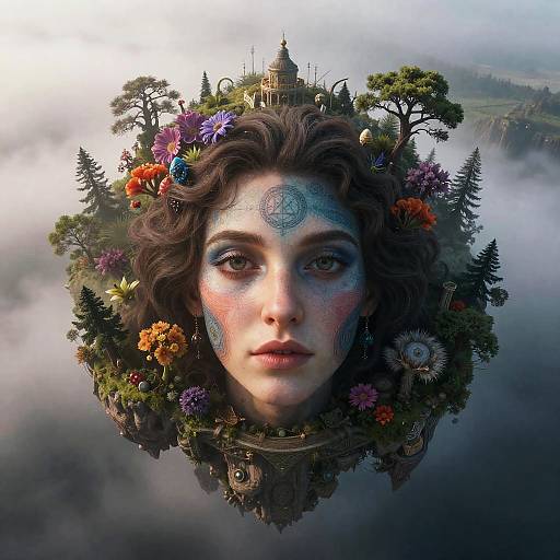 Drifting Island of Living Wishes