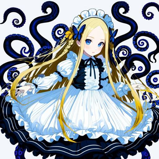 Illustration of Abigail williams (festival outfit) (fate), fate/grand order in the style of Yukichi (eikichi)
