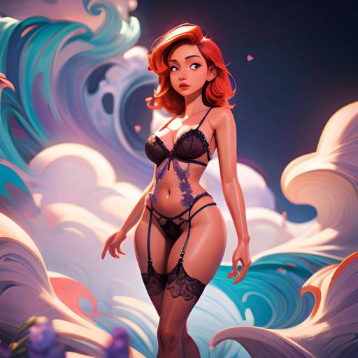Romantic Adventurer in Whimsical Dreams