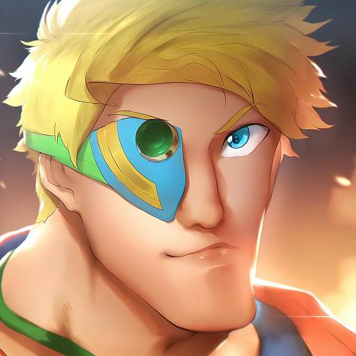 Illustration of Guy cecil, tales of (series) in the style of Niwarhythm