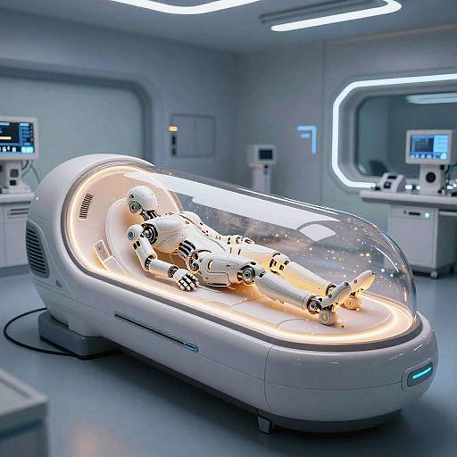 Advanced Healing Pod with Regeneration Capsule