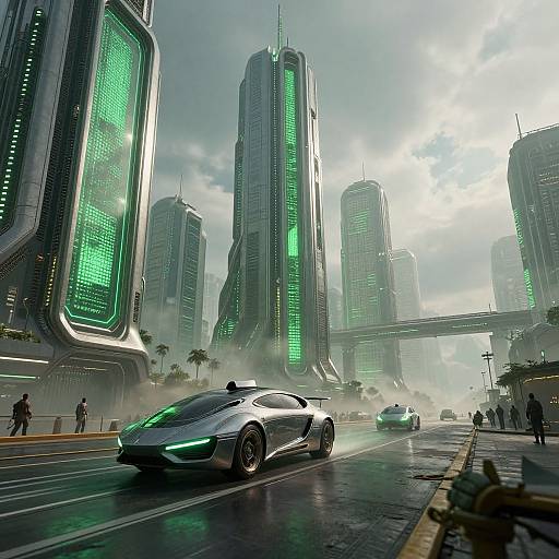 Futuristic Urban Sci-Fi Masterpiece