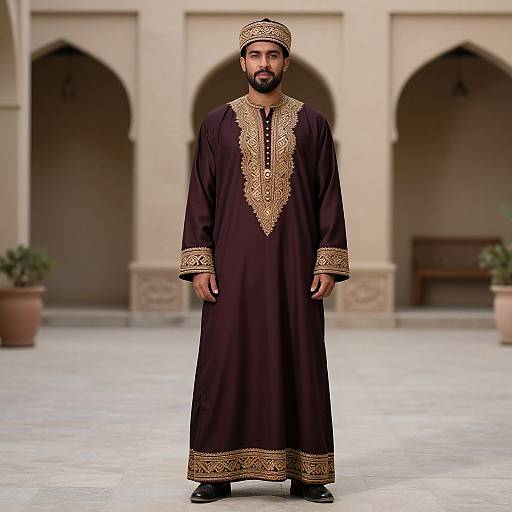 Traditional Jubba Style Costume Portrait