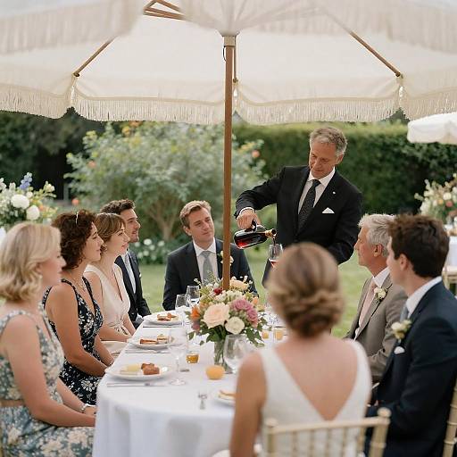 Elegant Outdoor Garden Party Celebration