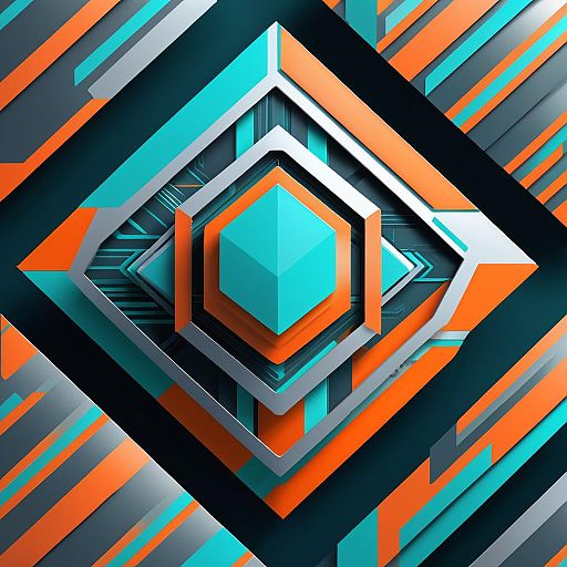 Futuristic TechNest Logo Design Futuristic TechNest Logo Design