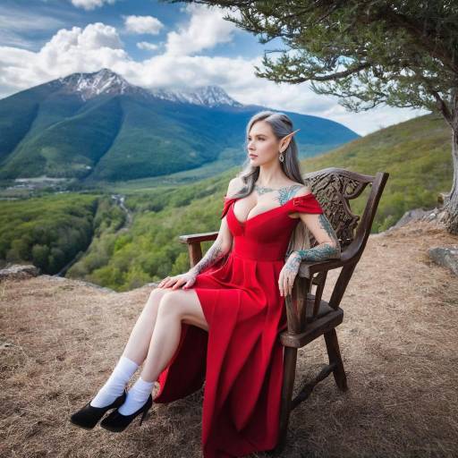 Enchanting Elf Girl in Nature