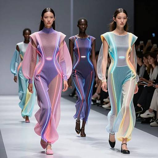 Futuristic Smart Fabric Fashion Concept