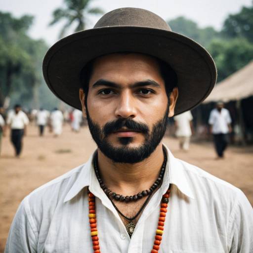 Traditional Indian Male Costume Portrait