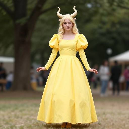 Alice in Wonderland Festival Dress