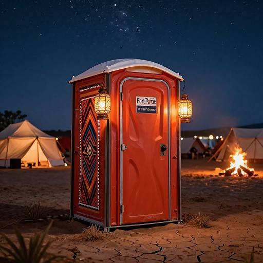 Tribal Desert Festival PortaPotty
