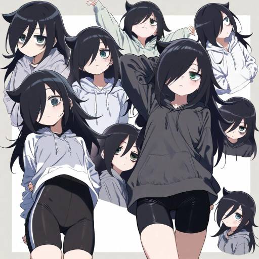 Kuroki Tomoko Character Study with Variations
