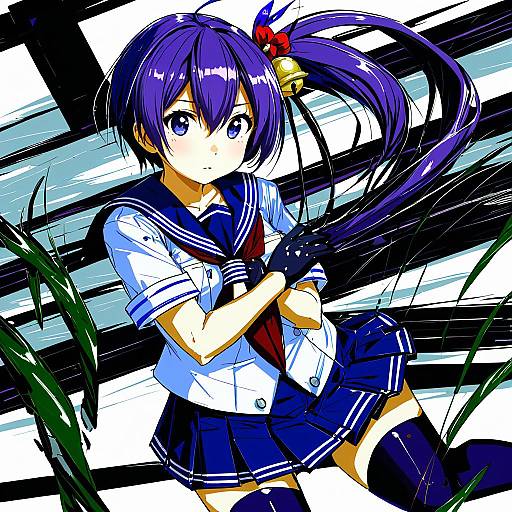 Illustration of Akebono kai ni (kancolle), kantai collection in the style of Remsrar