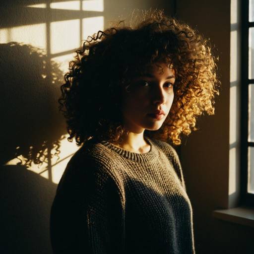 Moody Cinematic Portrait of a Young Woman