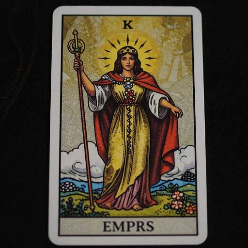 Cinematic Empress Tarot Card Art