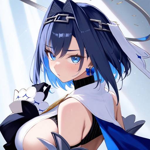 Ouro Kronii in First Costume Portrait
