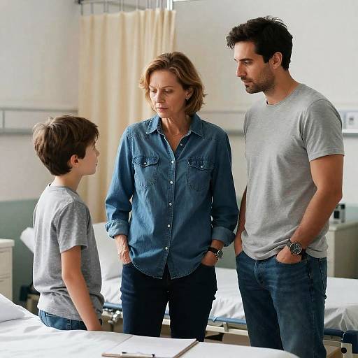 Family Connection in a Hospital Room