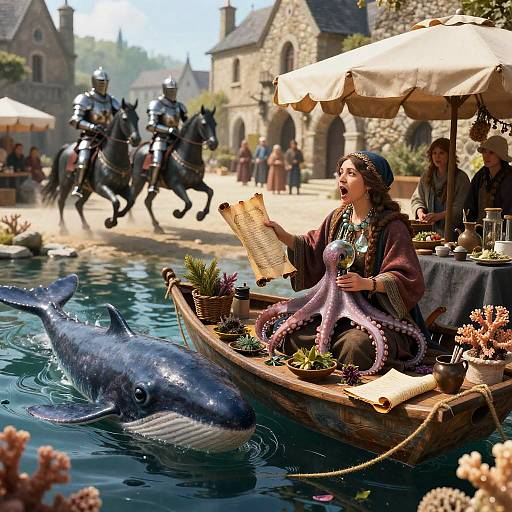 Leviathan Coral Market and Knightly Joust