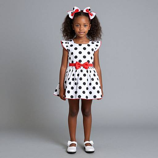 Dark-Skinned Girl in Tootsie Roll Costume