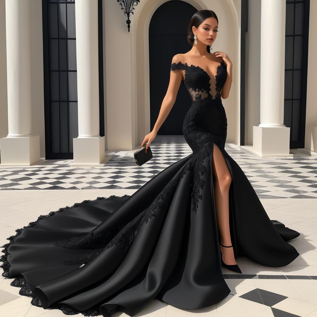 Glamorous Evening Gown Elegance