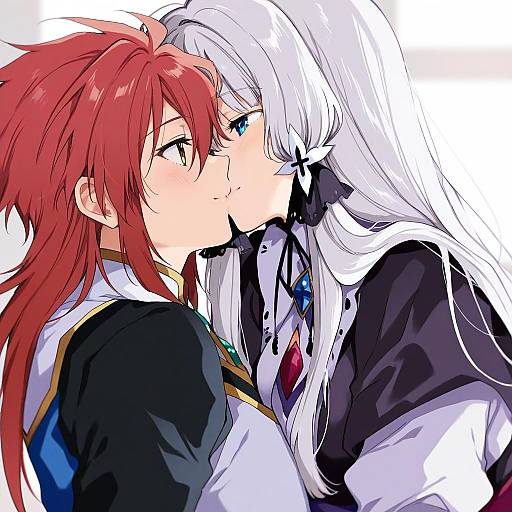 Illustration of Asch (tales), tales of (series) in the style of Nonoyama