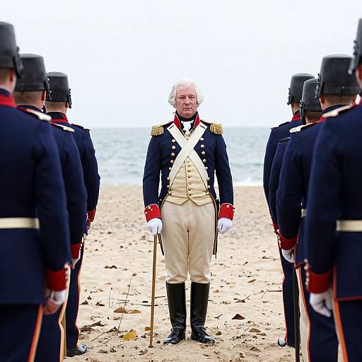 18th Century Imperial Governor with Soldiers