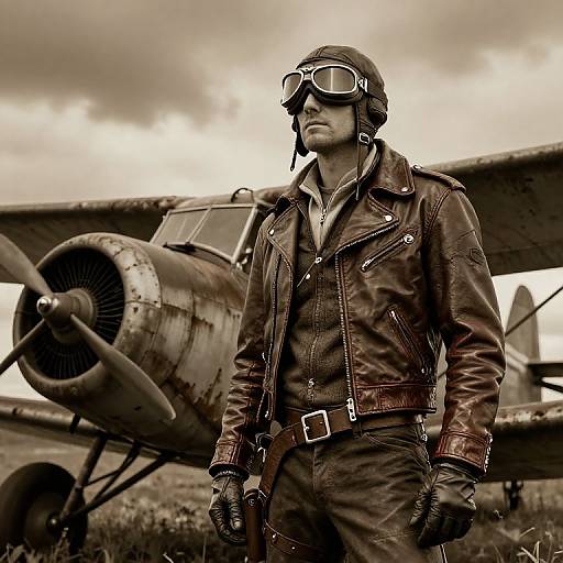Dieselpunk Aviator by Rusty Airplane