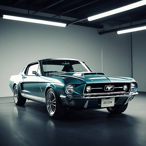 1967 Ford Mustang Fastback in Studio