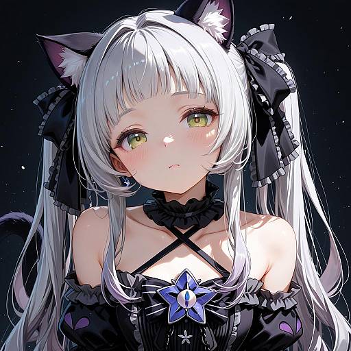 Illustration of Murasaki shion (gothic lolita), hololive in the style of Yae (mono110)