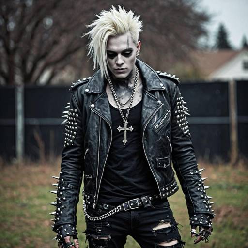 Cosplay of Zombie King with Grunge Style