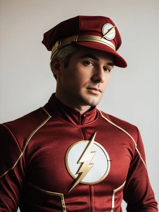 Man in The Flash Jay Garrick Cosplay Costume