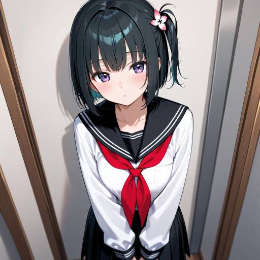 Illustration of Amemori sayo, nijisanji in the style of Gemu555