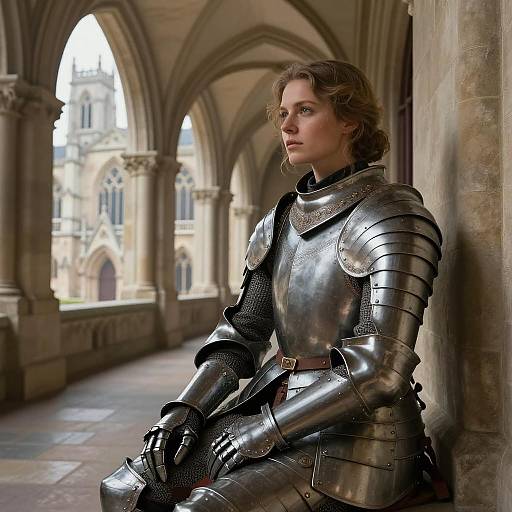 Medieval Armor in Gothic Architecture