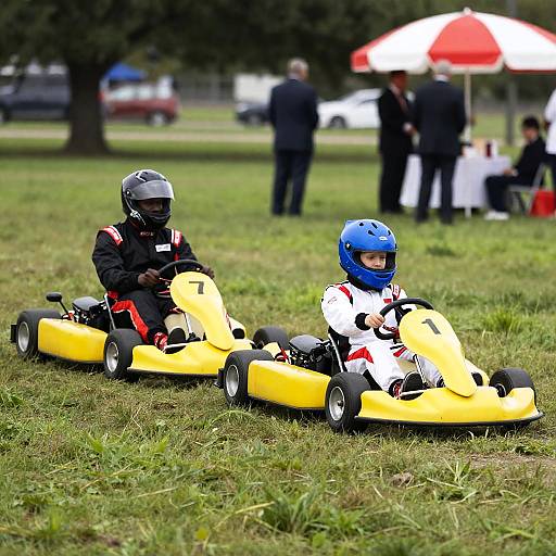 Go-Kart Racing Fun in Nature