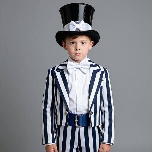 Realistic Uncle Sam Costume Portrait