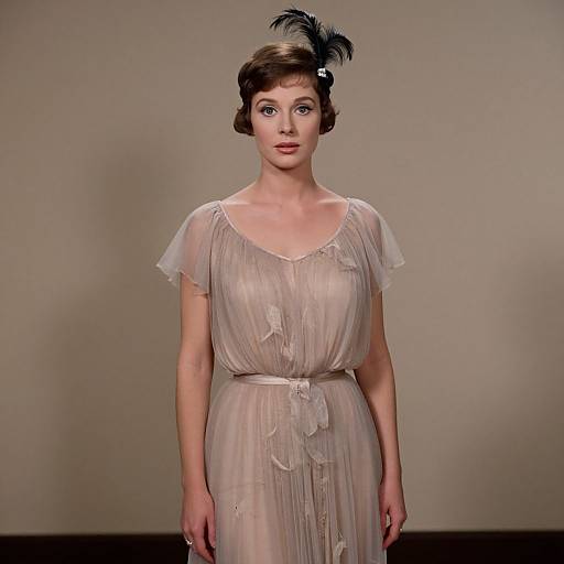 Elegant Chanel Haute Couture Woman