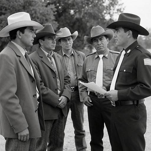 Cowboys and Uniform: Intense Outdoor Meeting
