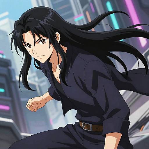 Dynamic Anime Male Characters