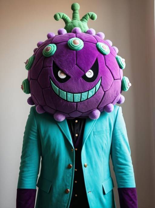 Person in Spiritomb Costume