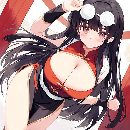 Illustration of Mousse (ranma 1/2), ranma 1/2 in the style of Nibiiro shizuka