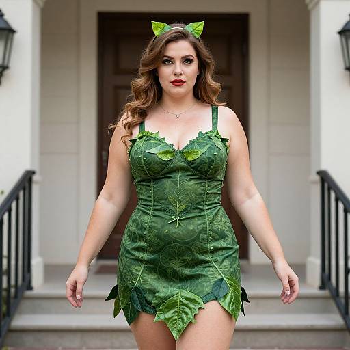 Plus Size Poison Ivy Costume