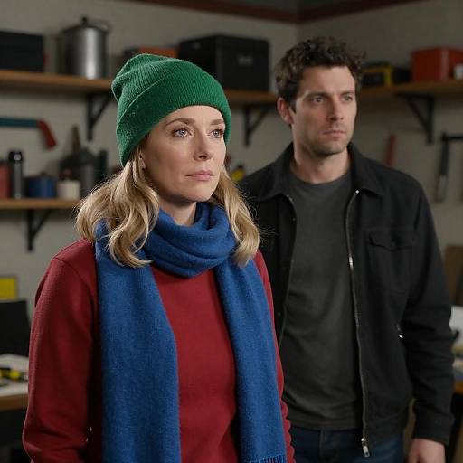 Dim Workshop Portrait: Woman and Man