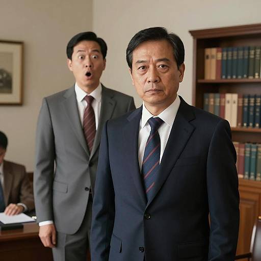 Serious Meeting with Surprising Reactions