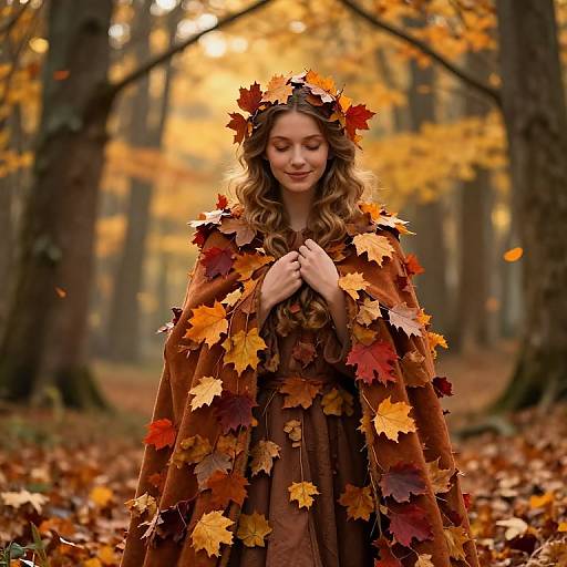 Arielle as Enchanted Autumn Spirit