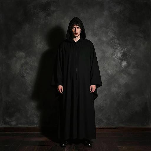 Mysterious Phantom with Long Shadow