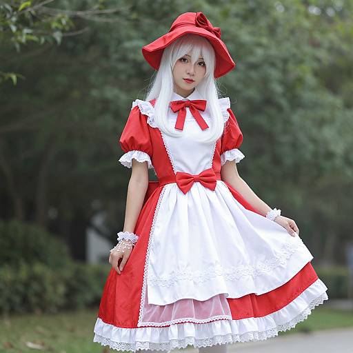 Red Queen Alice Wonderland Costume